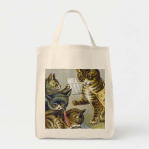 Bolsa Tote Cartão de comércio da linha, 1880