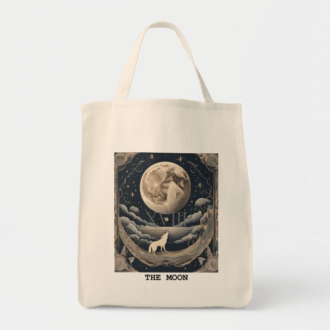 BOLSA TOTE CARTÃO DE LUA (Frente)