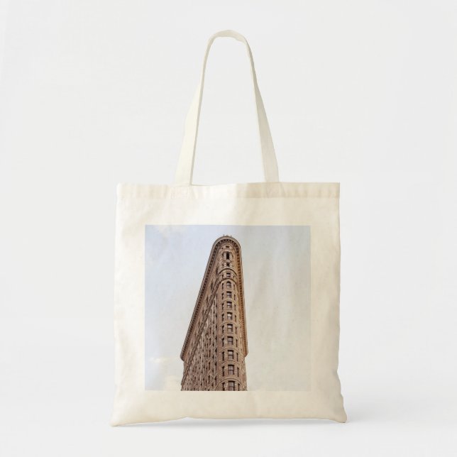 Bolsa Tote Cartão postal do edifício Flatiron (Frente)