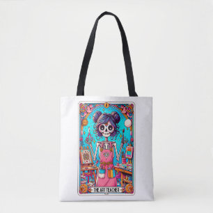 Bolsa Tote Cartão Tarot do Professor de Arte