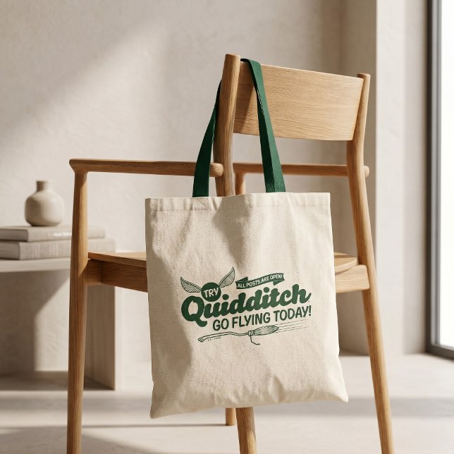 Bolsa Tote Cartaz de Recrutamento de QUIDDITCH™ (Criador carregado)