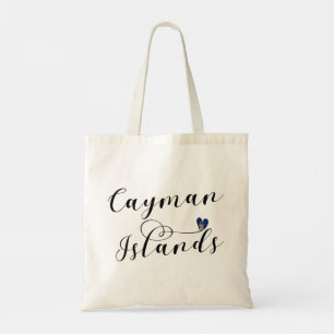 Bolsa Tote Cartaz Sinalizador das Ilhas Cayman, Ilhas Cayman