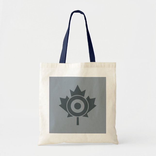 Bolsa Tote Carteira Canadense Leaf Roundel Mod (Frente)