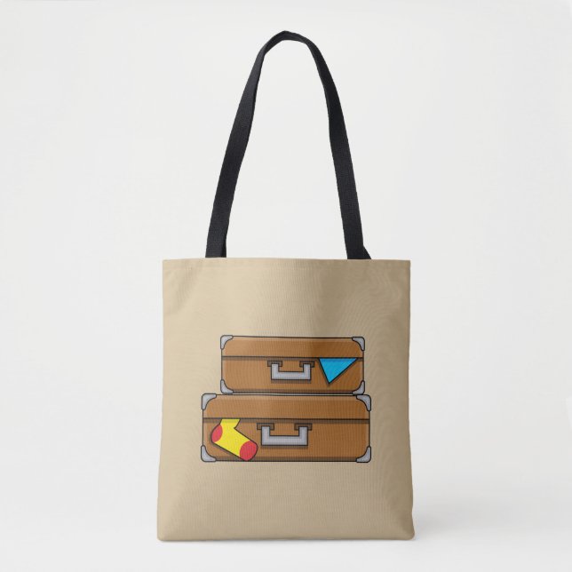 Bolsa Tote Cartografia Bagagem (Frente)