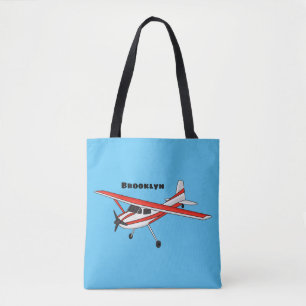 Bolsa Tote Cartografia da aeronave com relação de triciclo