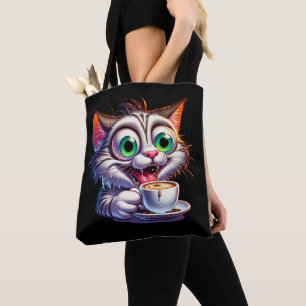 Bolsa Tote Cartografia de Gato Expresso Duplo