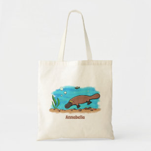 Bolsa Tote Cartografia de natação em planalto