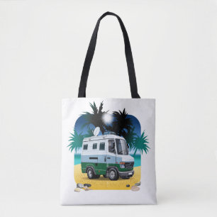 Bolsa Tote Cartoon Camper