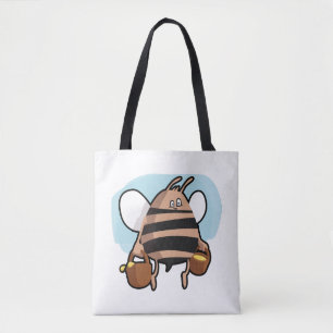 Bolsa Tote Cartoon de abelhas
