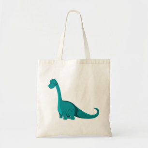 Bolsa Tote Cartoon de dinossauro bonito