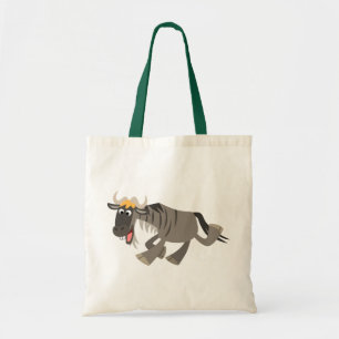Bolsa Tote Cartoon Feliz Bag Wildebeest