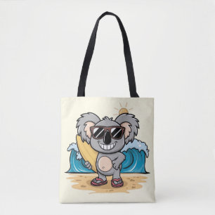 Bolsa Tote Cartoon Koala