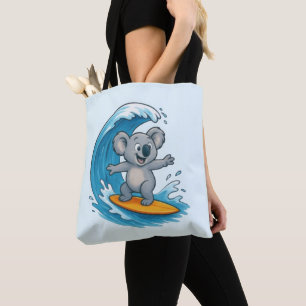 Bolsa Tote Cartoon Koala Bear