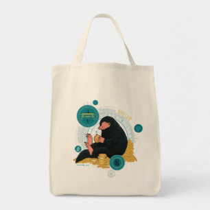 Bolsa Tote Cartoon NIFFLER™ With Gold Coins