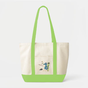 Bolsa Tote Cartoon Sacos de Tota de Peixe Justo