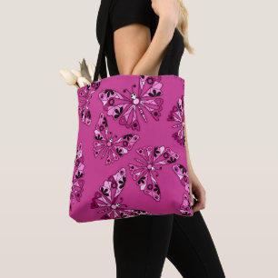 Bolsa Tote Cartoon sem costura diversão crianças abstrato p