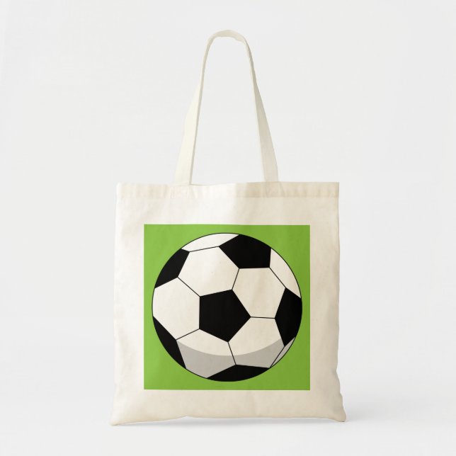 Bolsa Tote Cartoon Soccer Ball (Frente)