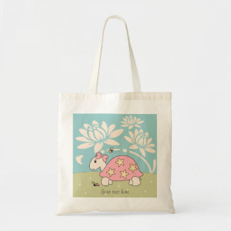 Bolsa Tote Cartoon Star Tortoise Bag Personalizável
