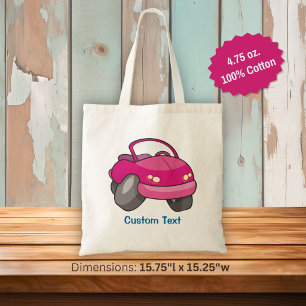 Bolsa Tote Cartoon Toon Bag Rosa