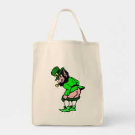 Bolsa Tote Cartum Engraçado Leprechaun Bag