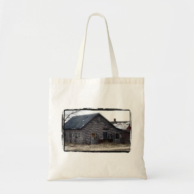 Bolsa Tote Casa abandonada (Frente)