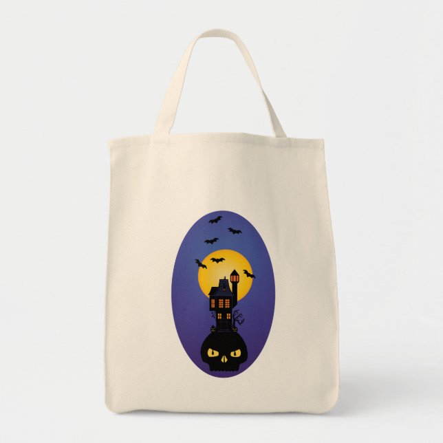 Bolsa Tote Casa Assombrada (Frente)