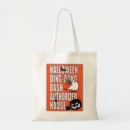Bolsa Tote Casa autorizada DDD Halloween