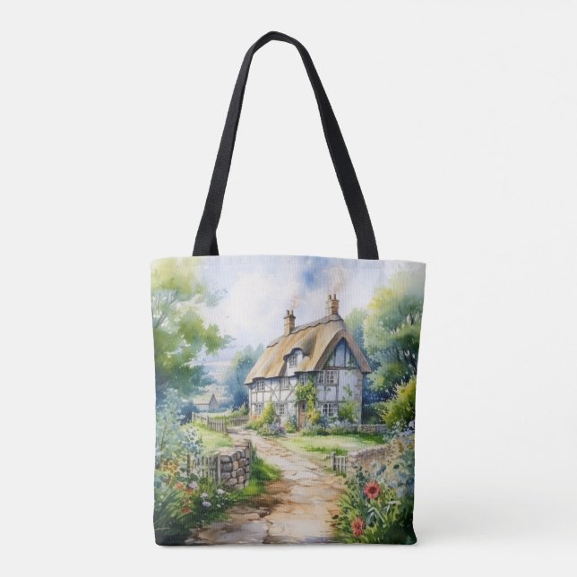 Bolsa Tote Casa de Campo Inglesa (Verso)