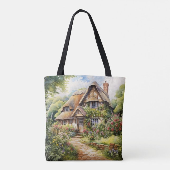 Bolsa Tote Casa de Campo Inglesa (Verso)