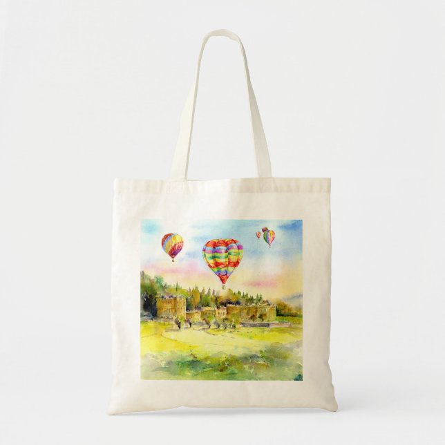 Bolsa Tote Casa de Chatsworth e saco dos balões (Frente)