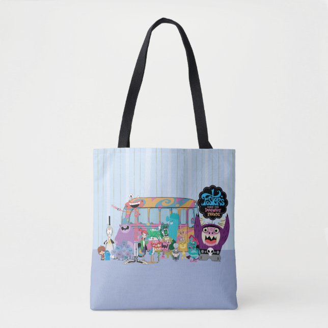 Bolsa Tote Casa de Foster para Amigos Imaginários | Ônibus es (Frente)