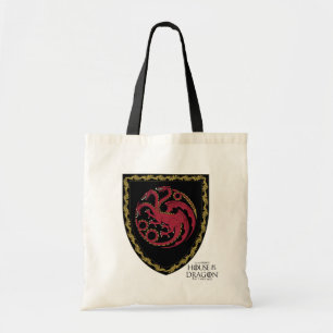 Bolsa Tote CASA DO DRAGÃO   House Targaryen Crest
