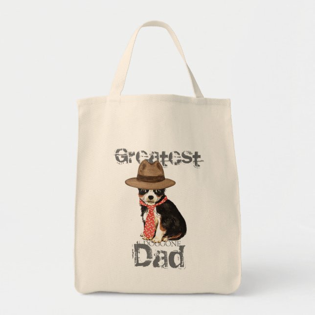 Bolsa Tote Casaco Chihuahua Pai (Frente)