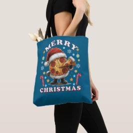 Bolsa Tote Casaco de jeans Feliz Natal