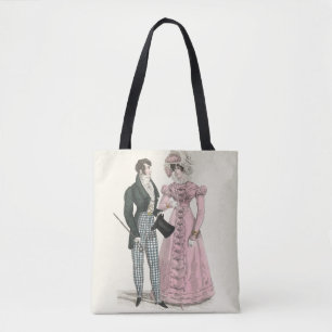 Bolsa Tote Casal Antigo Casamento 1823 Homem Mulher Moda