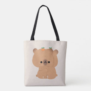 Bolsa Tote Casal Cute Capybara