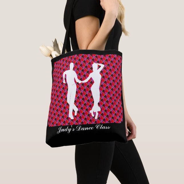 BOLSA TOTE CASAL DE DANÇAMENTO MONOGRAMA SACO (Close Up)