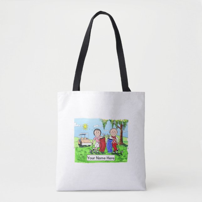 Bolsa Tote Casal de Golfe (Frente)