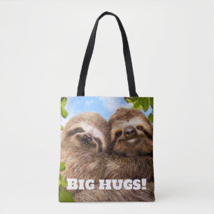 Bolsa Tote Casal de Preguiças
