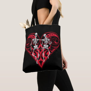 Bolsa Tote Casal Skeleton