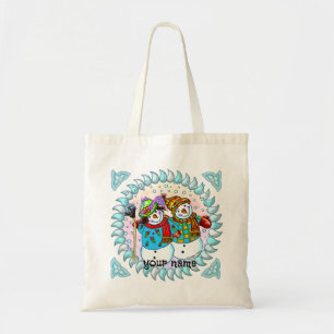 Bolsa Tote Casal Snowman