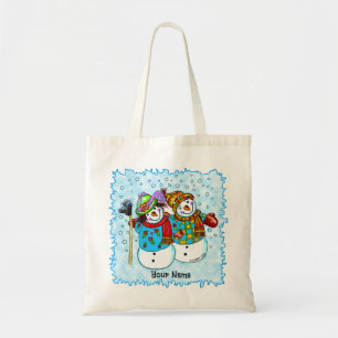 Bolsa Tote Casal Snowman