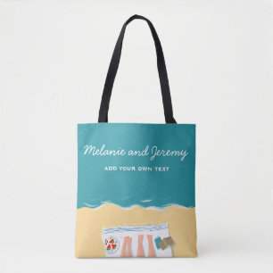 Bolsa Tote Casal Sunbelt on Beach Personalizado