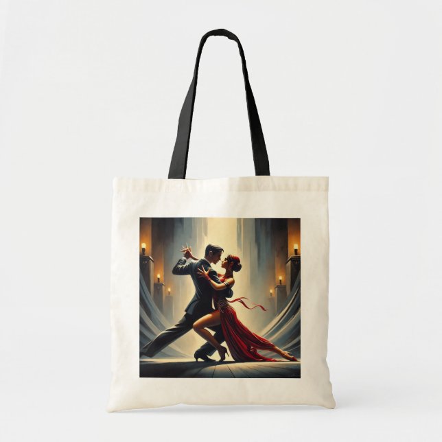 Bolsa Tote Casal Tango Dancing (Frente)