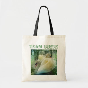Bolsa Tote casamento branco do lago branco do lago elegante