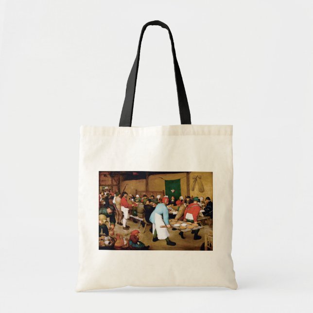 Bolsa Tote Casamento Camponês, Pieter Bruegel (Frente)
