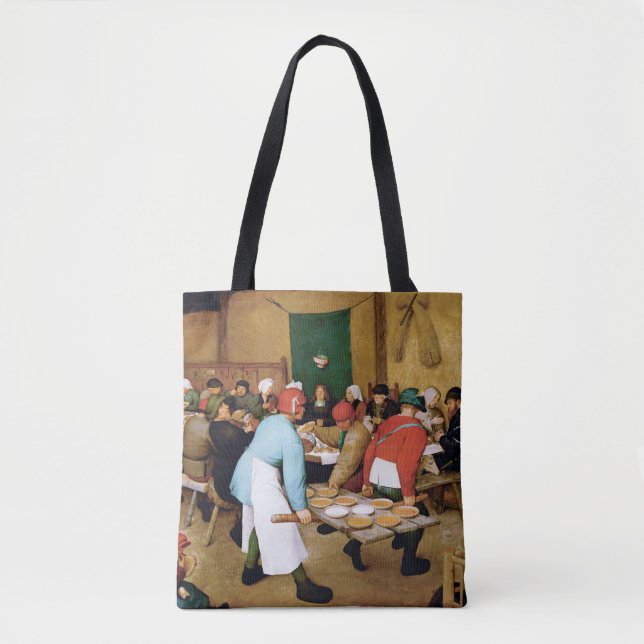 Bolsa Tote Casamento Camponês, Pieter Bruegel (Frente)