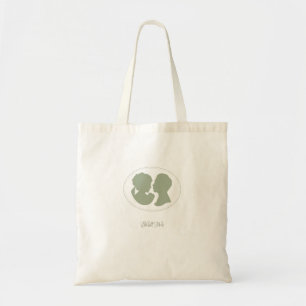 Bolsa Tote Casamento Clássico de Campanha Verde Regência