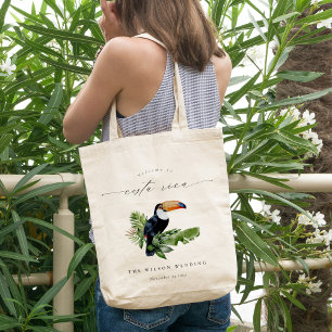 Bolsa Tote Casamento da Floresta Tropical Toucan Costa Rica