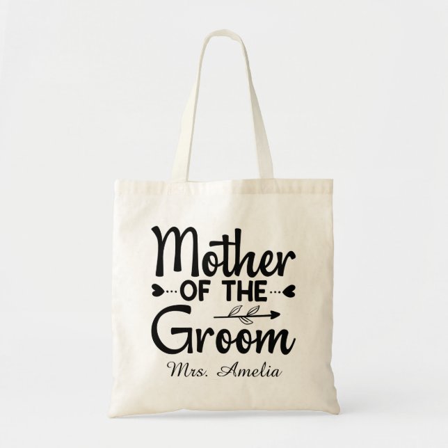 Bolsa Tote Casamento da Mãe do Noivo (Frente)